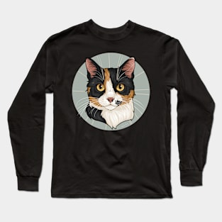 zoey calico cat Long Sleeve T-Shirt